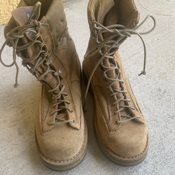 Danner Marine Hot Lace Up Military Boots Mens 6 Combat Tactical Vibram 26027 - Picture 2 of 6